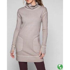 Athletes Ecowash Sweatshirt Turtleneck Dress XS